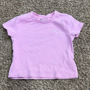 Champion Kids Light Pink Short Sleeve Tee